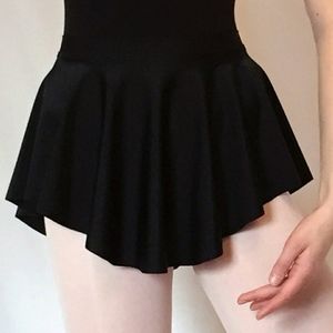 Black lace ballet skirt by Royal Dancewear SAB hemline